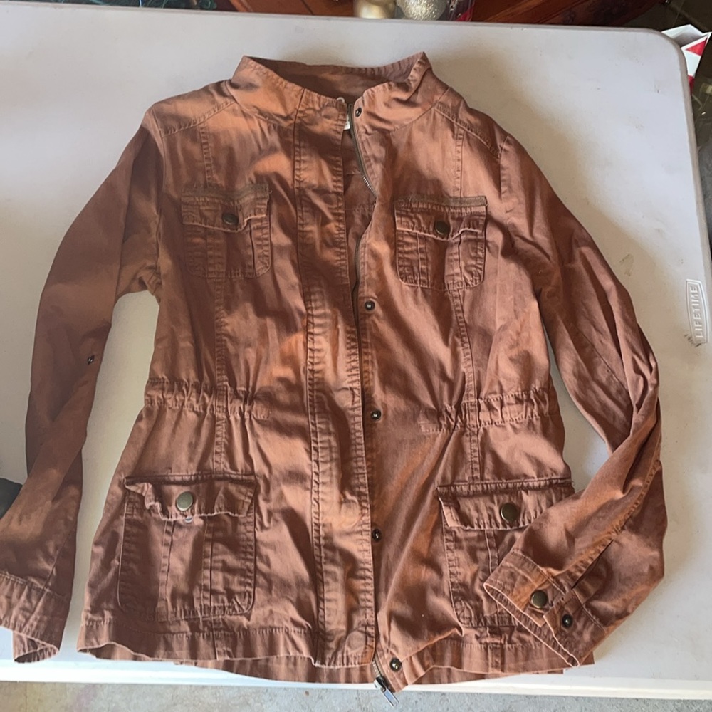 ASHLEY Brown Coat Size Medium